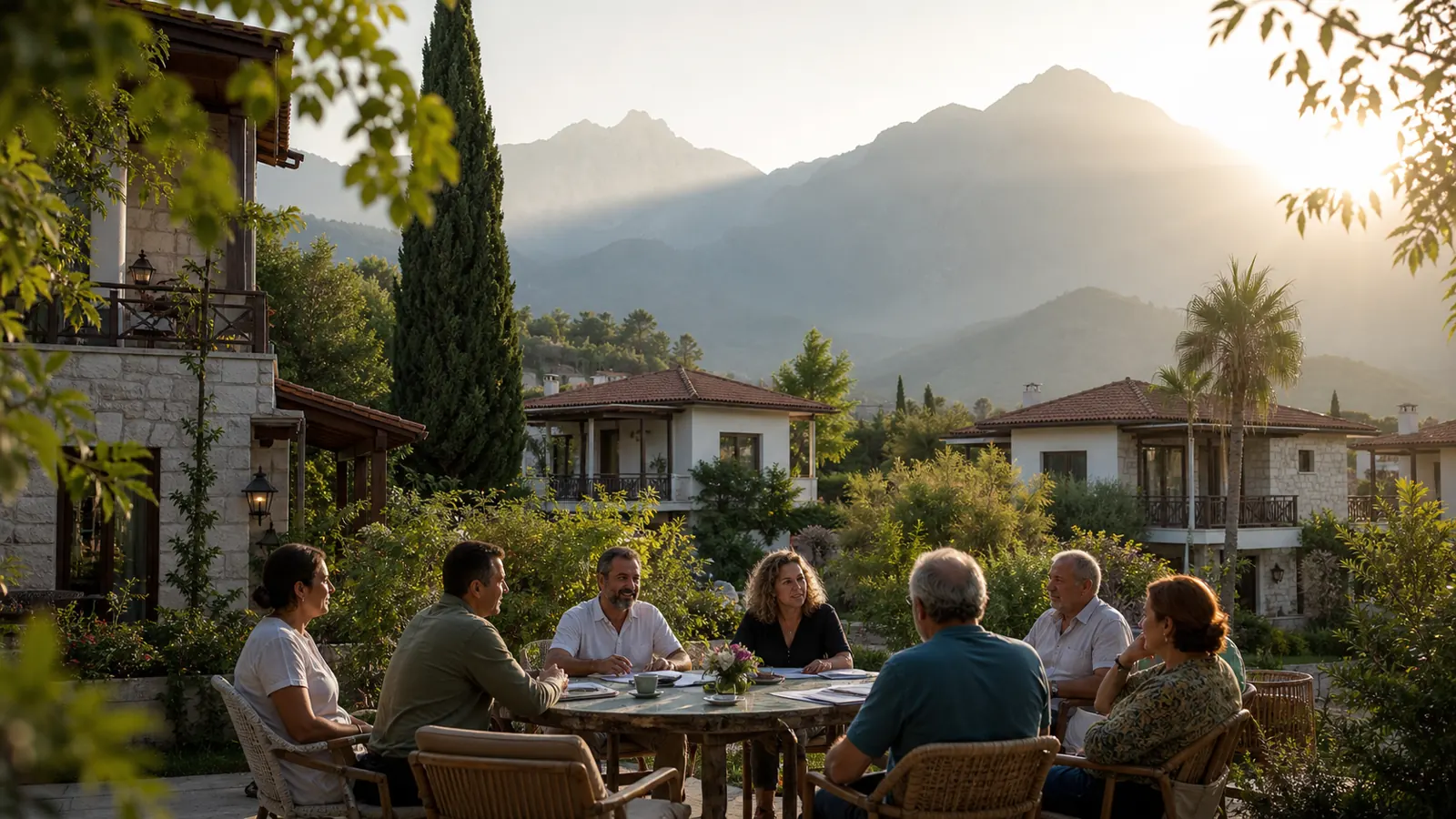 Kemer'de küçük otel işletmecileri bir arada