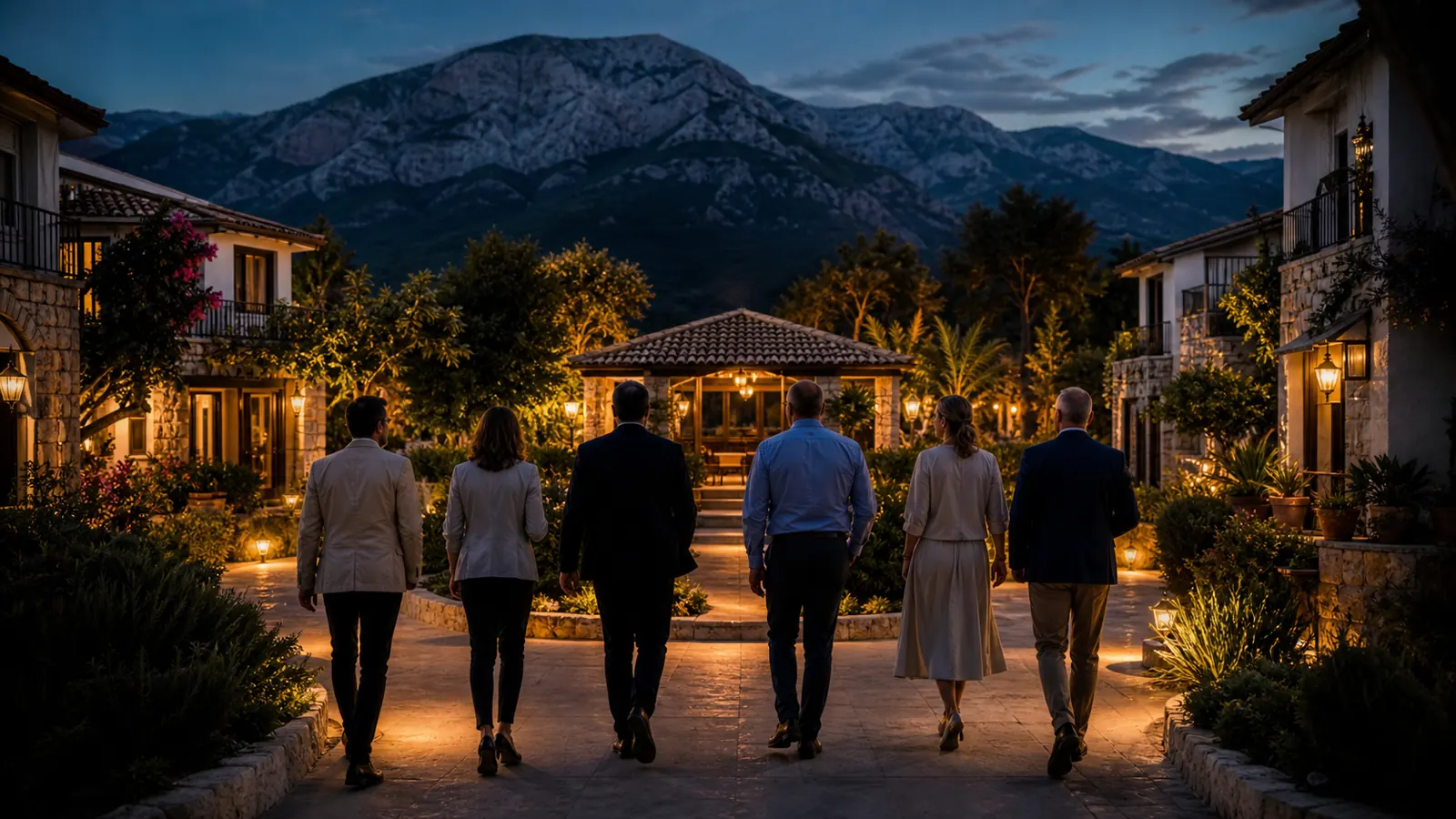Kemer'de birlikte yürüyen küçük otel işletmecileri